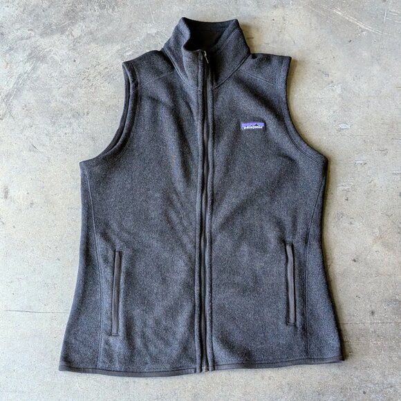 Patagonia Women's Better Sweater Fleece Vest Black medium - Picture 1 of 8